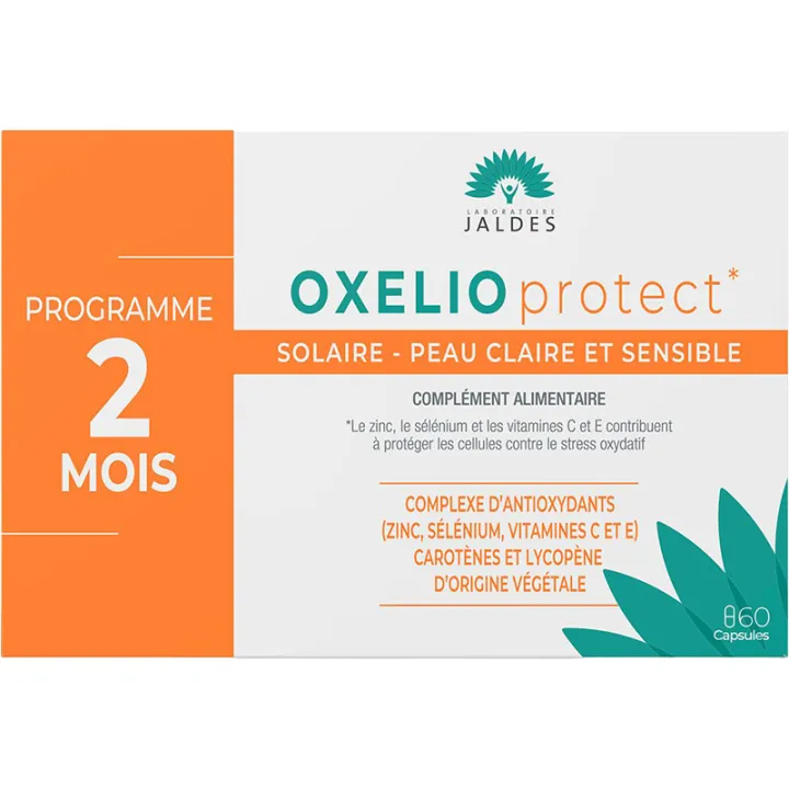 Oxelio Jaldes Anti-Oxidant 60 Capsules Zonbescherming