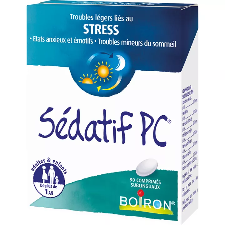 SEDATIF PC BOIRON 90 TABLETAS HOMEOPATÍA