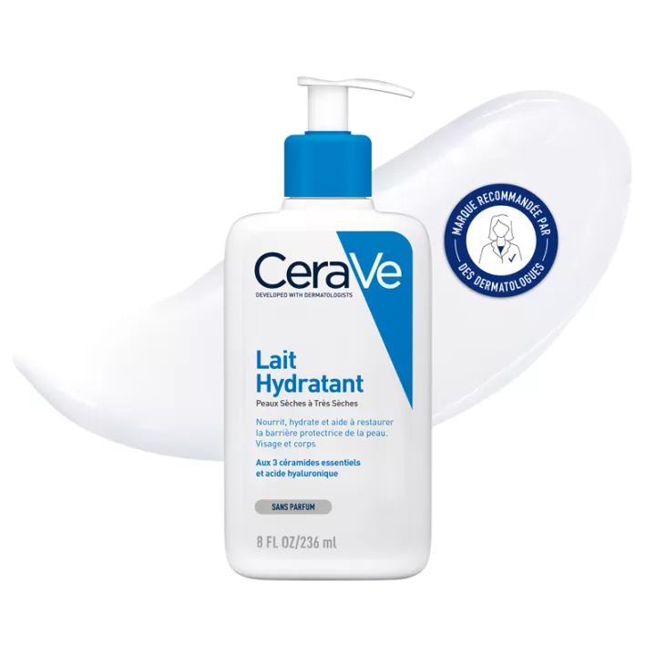 CeraVe Leche Hidratante Rostro y Cuerpo Piel Seca