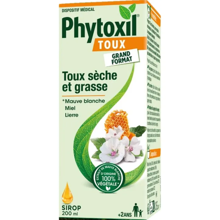 Phytoxil от сухого и продуваемого кашля — сироп