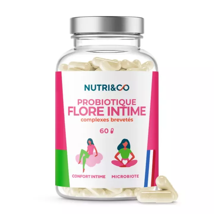 Nutri&Co Probiotique Flore Intime 60 Gélules