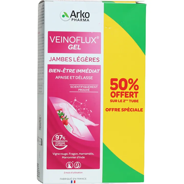 Veinoflux Lichte Benen Gel Arkopharma 150 ml