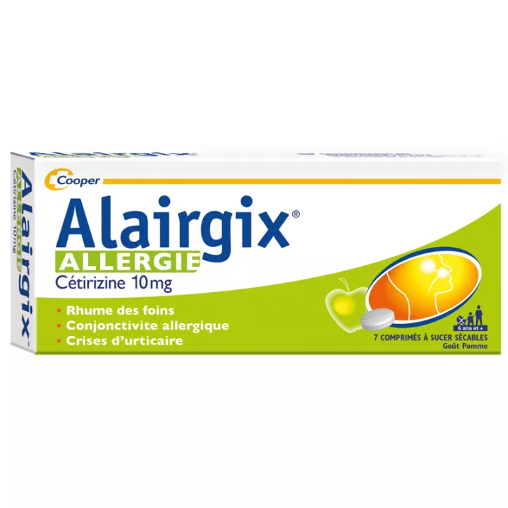 10мг ТАБЛЕТКИ 7 ALAIRGIX CETITRIZINE