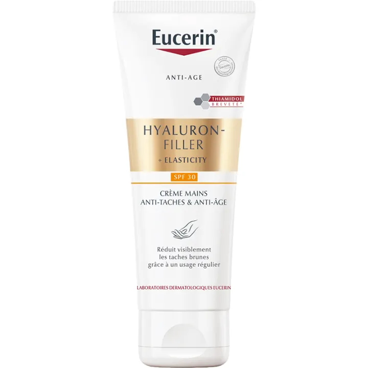 Eucerin Hyaluron-Filler + Elasticity Crème Mains Anti-Taches 75 ml