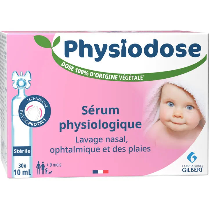 Physiodose Soluzione fisiologica sterile, 30 monodosi da 10 ml
