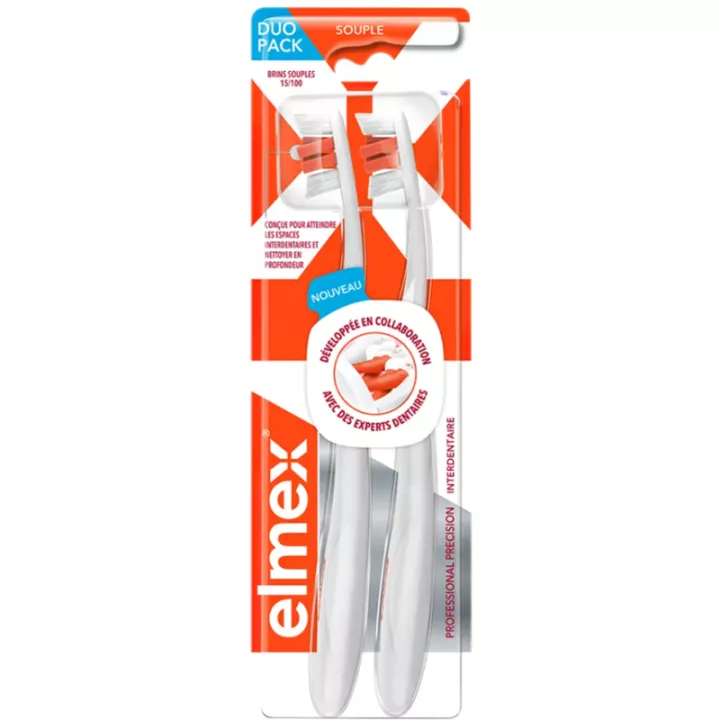 Elmex Précision Interdentaire Soft Toothbrushes