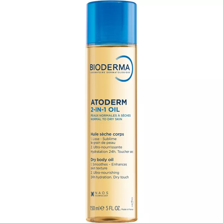 Bioderma Atoderm 2 en 1 Aceite Seco Corporal 150 ml
