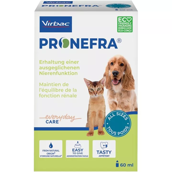 Virbac Pronefra Kidney Function Dog & Cat Drinkable Suspension