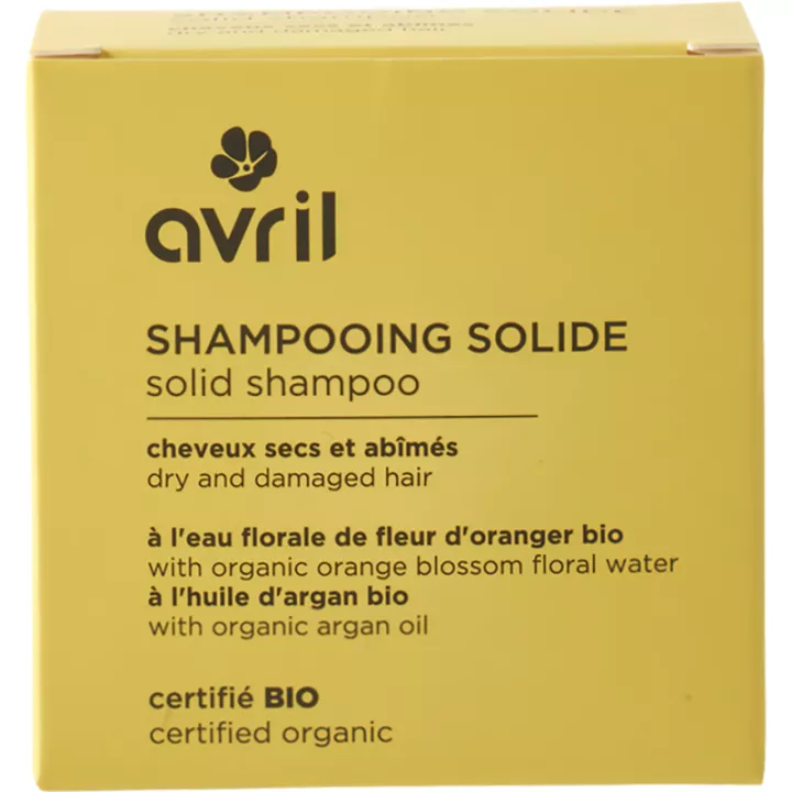 Avril Organic Solid Shampoo Dry and Damaged Hair 85 g