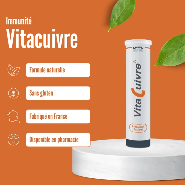 Monin Vita Cuivre Sucking Tablets