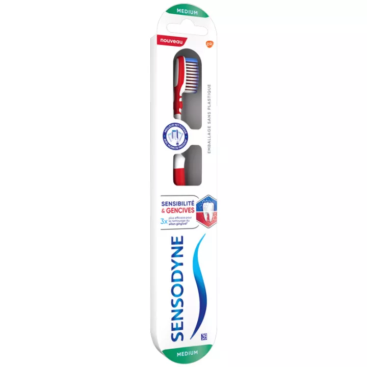 Escova de dentes Sensodyne Sensibilidade e Gengivas