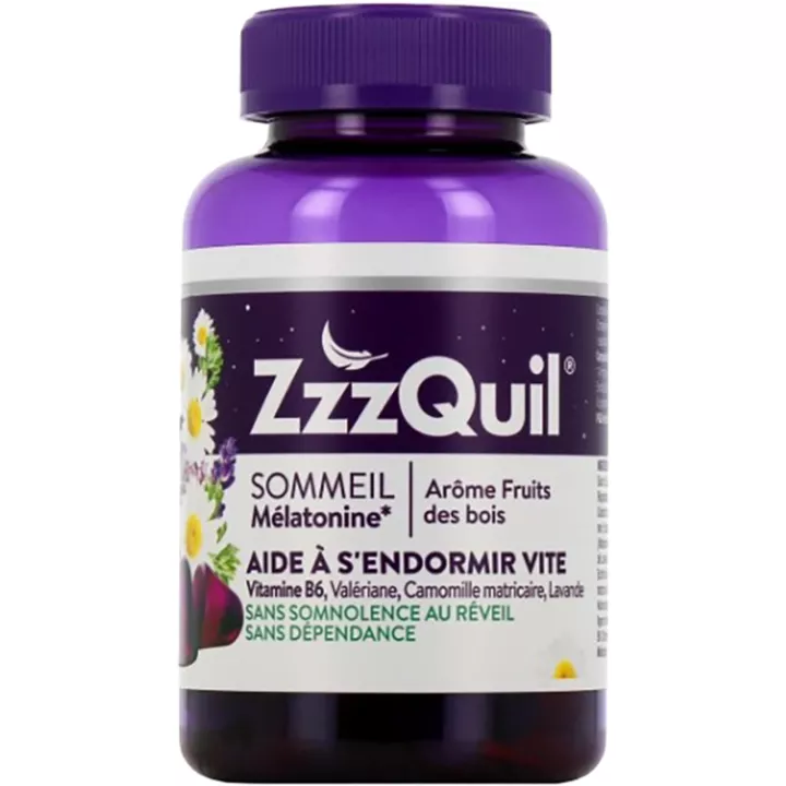 ZzzQuil Sleep Melatonin and Vitamin Gummies