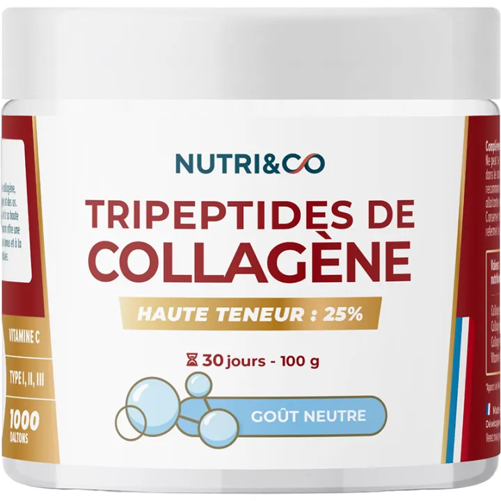 Collagen Tripeptides Premium 1000 daltons Nutri&Co 100g