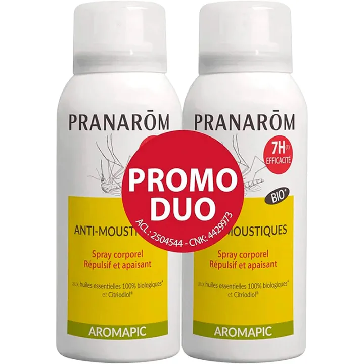 Aromapic Pranarom Organic Muggenafstotende Lichaamsspray