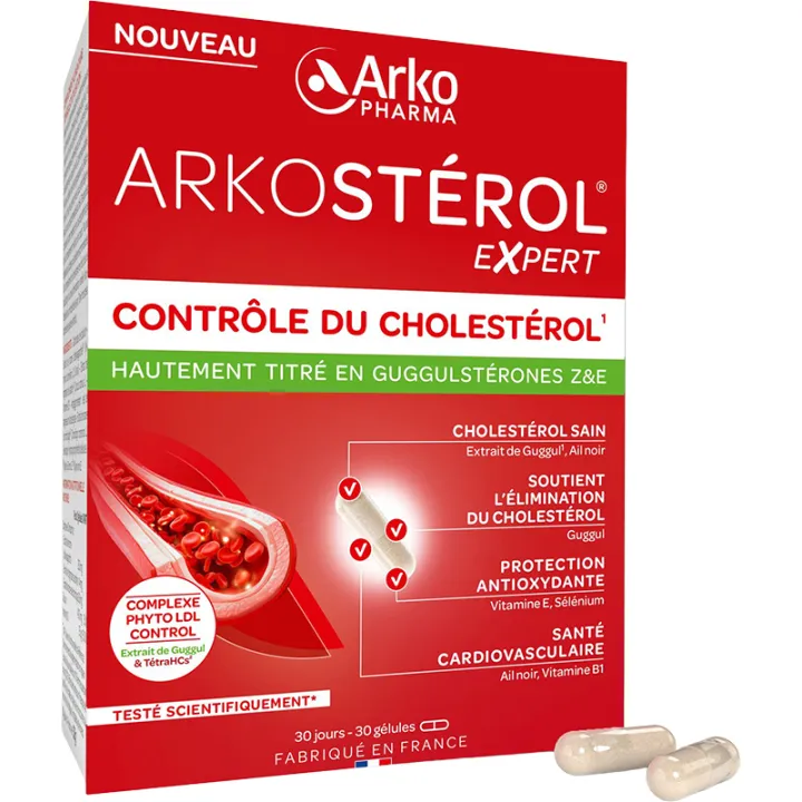 Arkostérol Expert 30 gélules Arkopharma