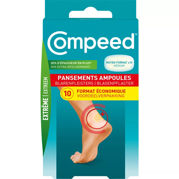 Compeed Vesciche del tallone estreme Medicazioni idrocolloidali