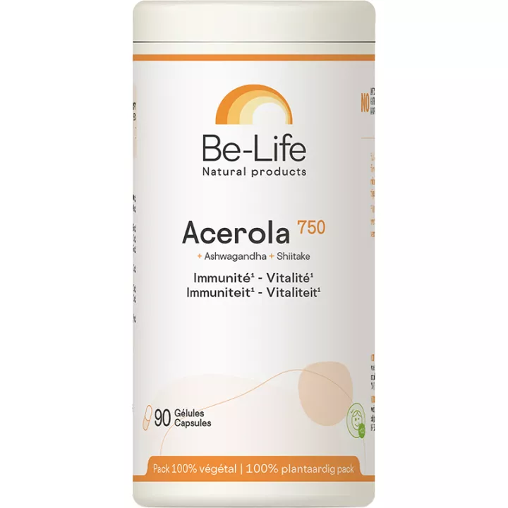 Be-Life Acérola 750 Immunité et Vitalité