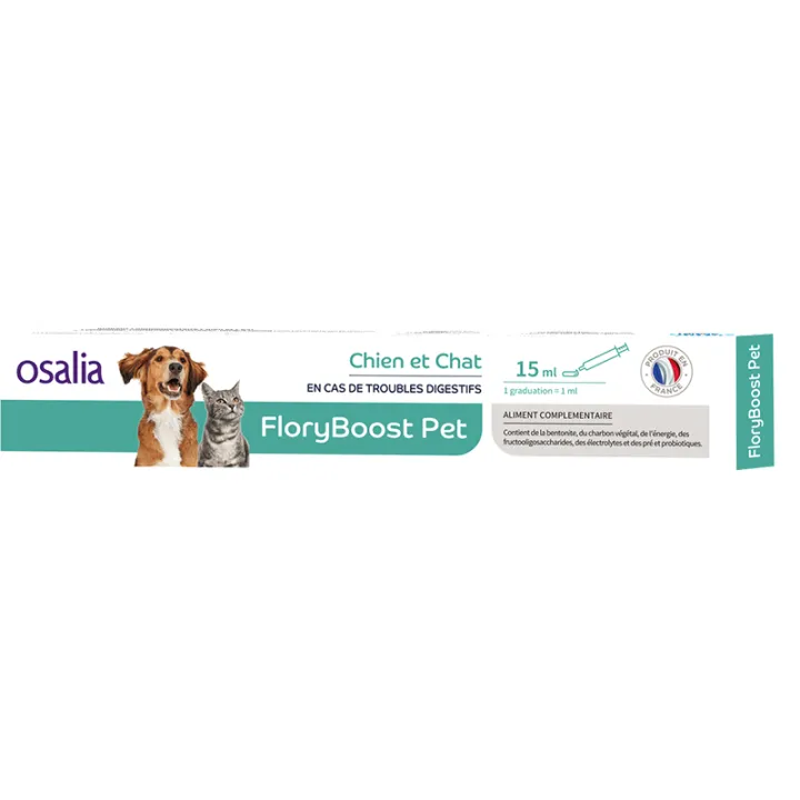 Osalia FloryBoost Disturbi digestivi animali domestici 15ml