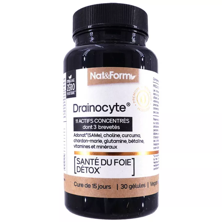 Die Nutraceuticals Drainocyte 30 vegetarische Kapseln