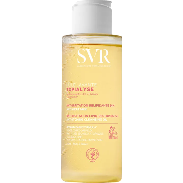 SVR Topialyse Relipidizing Anti-Itch Cleansing Oil