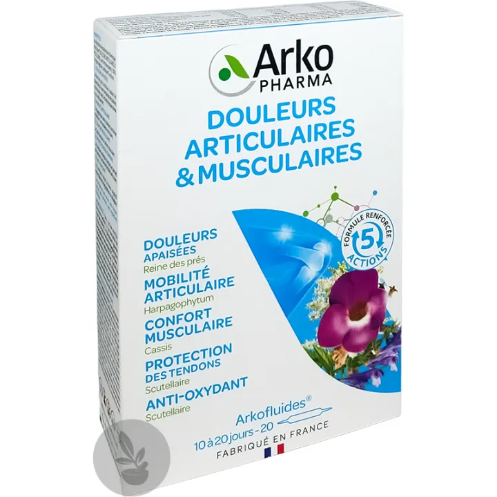 Arkofluides Gelenk- & Muskelschmerzen 20 Ampullen