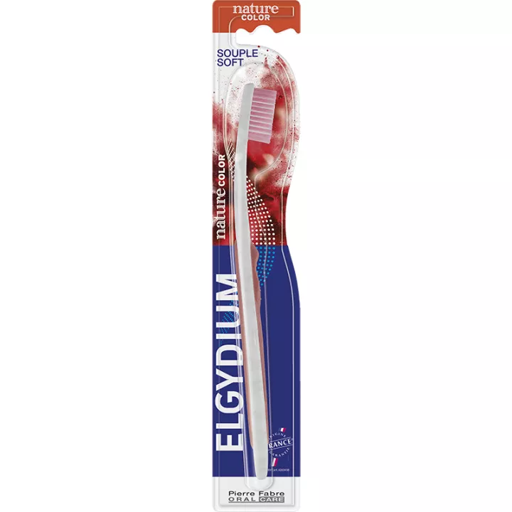 Elgydium Natuurkleur Zachte Tandenborstel