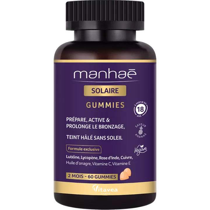 Manhaé Solaire 60 Gummies 