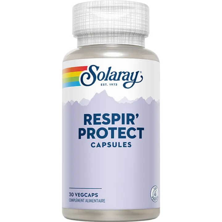 Solaray Respir'Protect 30 вегетарианских капсул