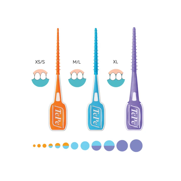 TePe EasyPick silicone toothpicks x36
