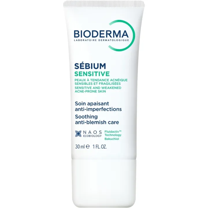 Bioderma Sebium Sensitive Soin Apaisant Anti-Imperfections 30 ml