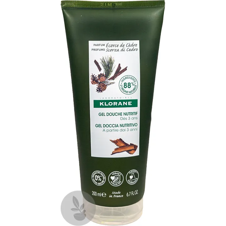 Klorane Nutritives Duschgel mit Bio-Capuaçu 200 ml