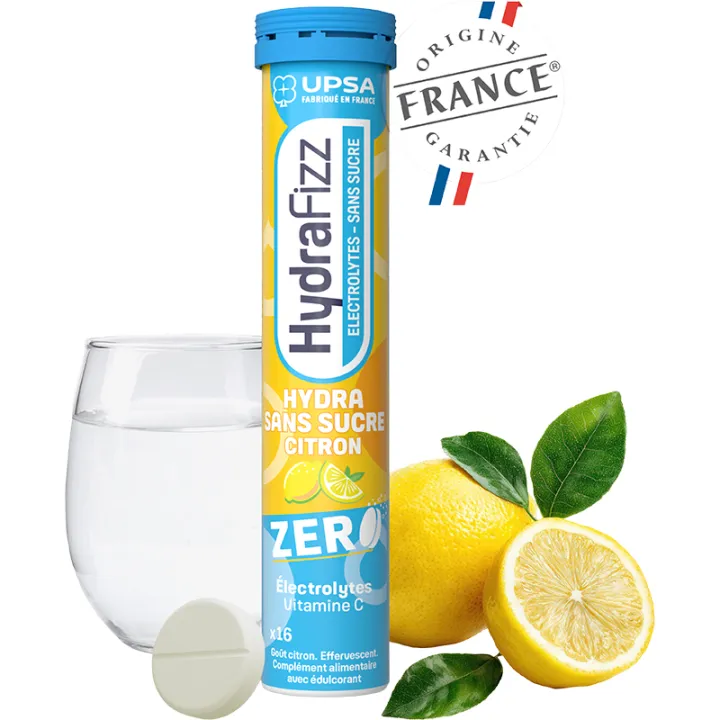 UPSA Hydrafizz Hydra 16 effervescent tablets