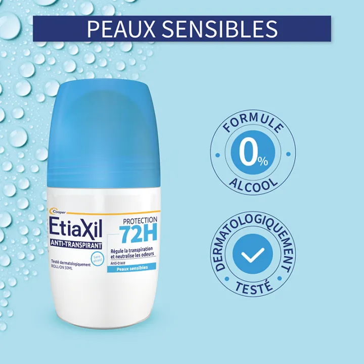 Etiaxil Antitranspirant Roll-on 72h 50 ml