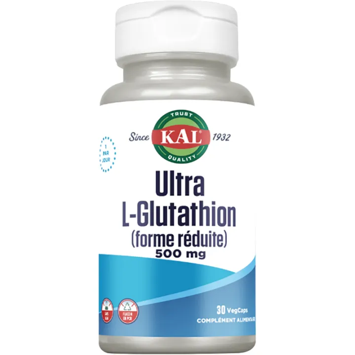 Kal Ultra L-Glutathion 500 mg 30 Vegikaps