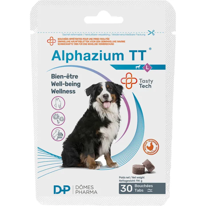 Alphazium TT Bienestar Perro 30 bocados