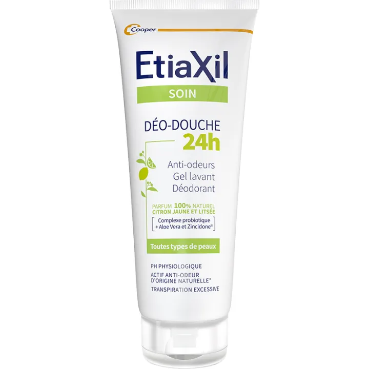 Etiaxil Gel Lavant Déo-Douche 24H Tous Types de Peaux 200 ml