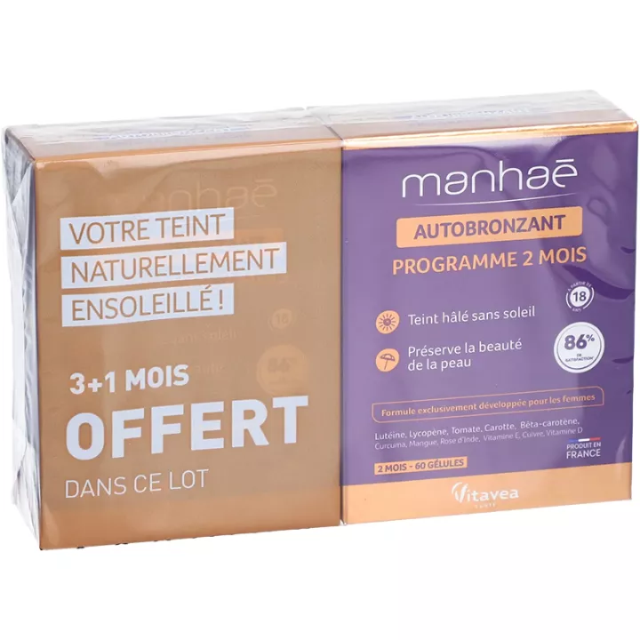 Vitavea Manhaé Self Tanning 60 капсул