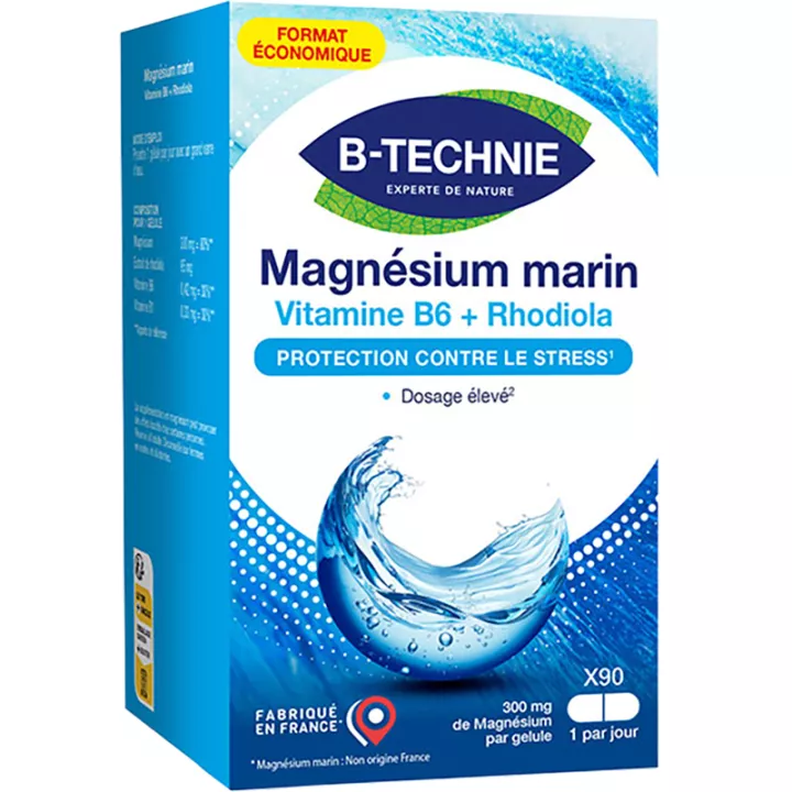 B-Technie Marine Magnesium+ B6 + Rhodiola