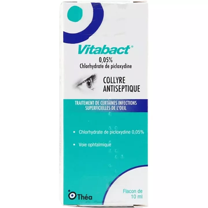 Vitabact 0,05% Antiseptische Augentropfen 10ml