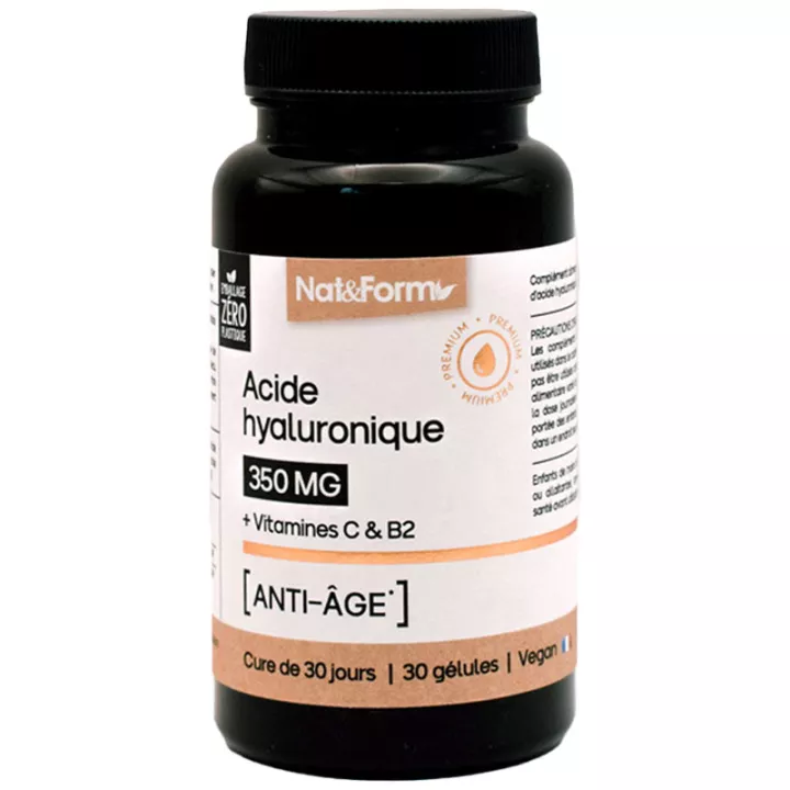 Nat&Form Nutraceutical Hyaluronzuur 30 Capsules