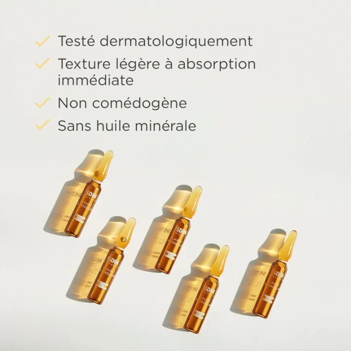 Isdin Flavo C Ultraglican Serum ampoule