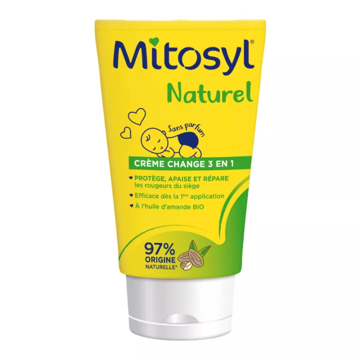 Mitosyl Natural 3-in-1 Crema per il cambio del pannolino 70ml