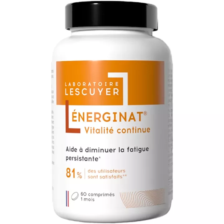 Lescuyer Énerginat Vitalité Continue Fatigue Persistante 60 comprimidos