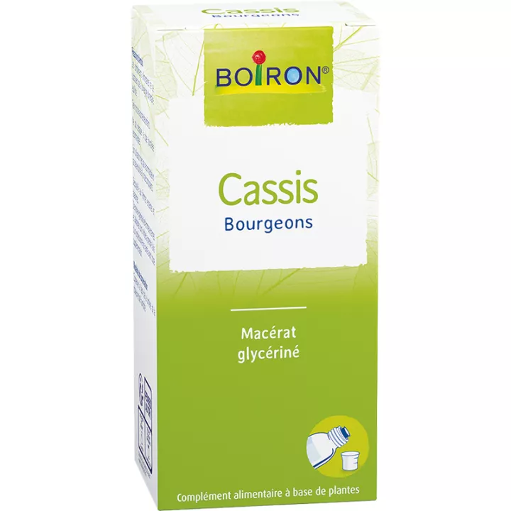 Bourgeons de Cassis de Boiron - Macérat glycériné 60 ml