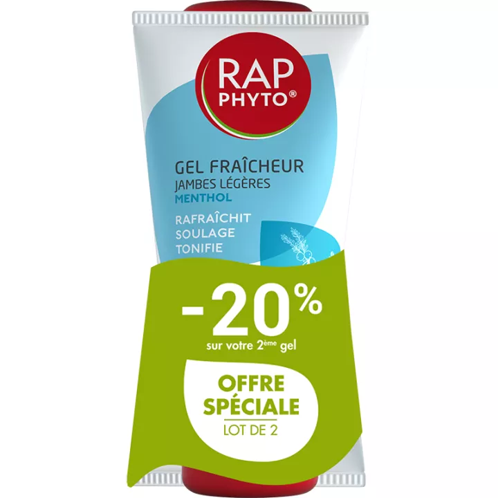 Rap Phyto Gel Fraîcheur Jambes Légères Bio 150 ml