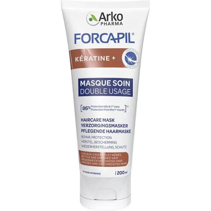 Arkopharma Forcapil Keratin+ Doppelte Pflegemaske 200 ml