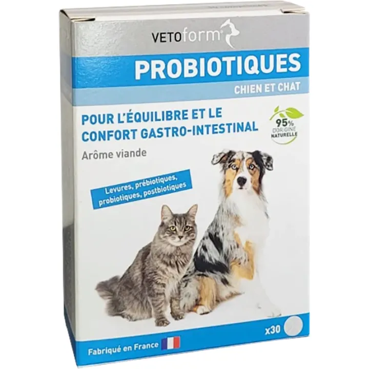 Vetoform Probiotics 30 tablets