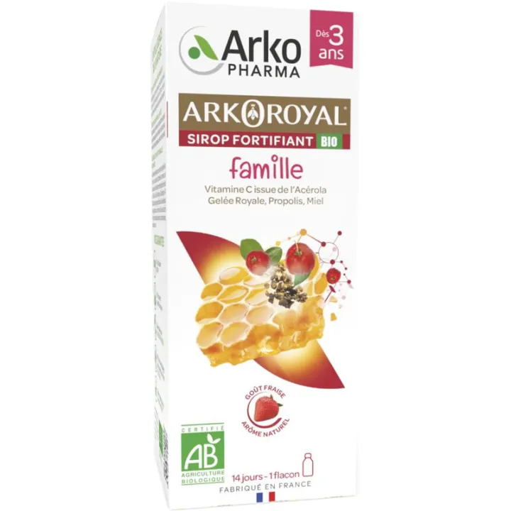 Arkoroyal Organic Family Strengthening Syrup, 140 ml