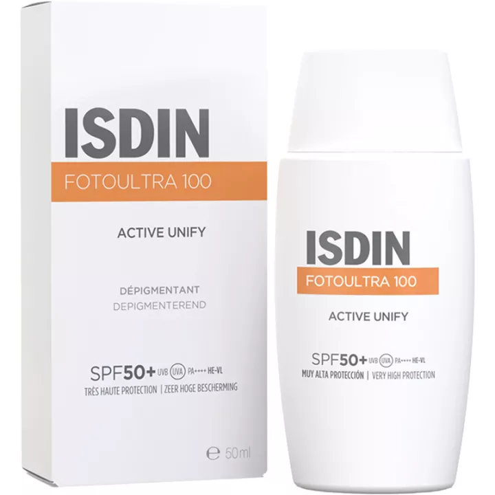 Isdin Fotoultra 100 Active Unify Depigmenter SPF50+ 50 ml