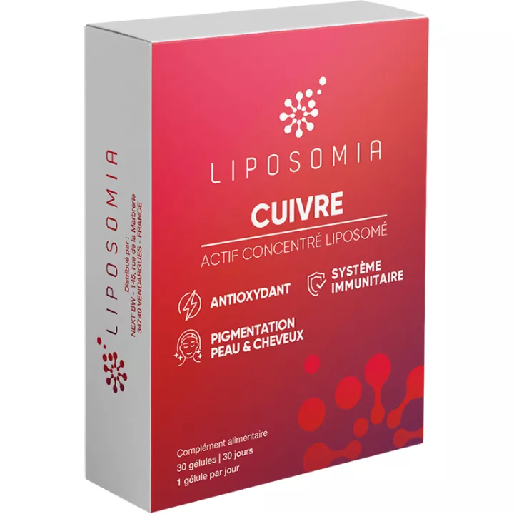 Prescription Nature Liposomia Cobre 30 cápsulas